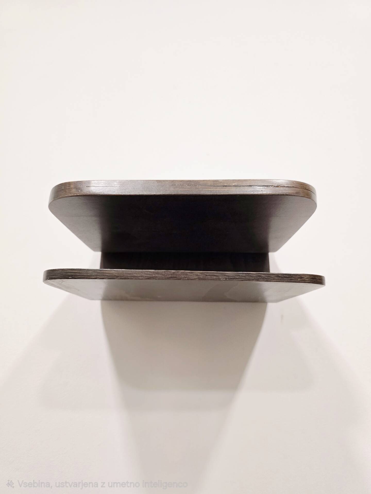 60s Floating Wall Shelf – Mid-Century Plywood