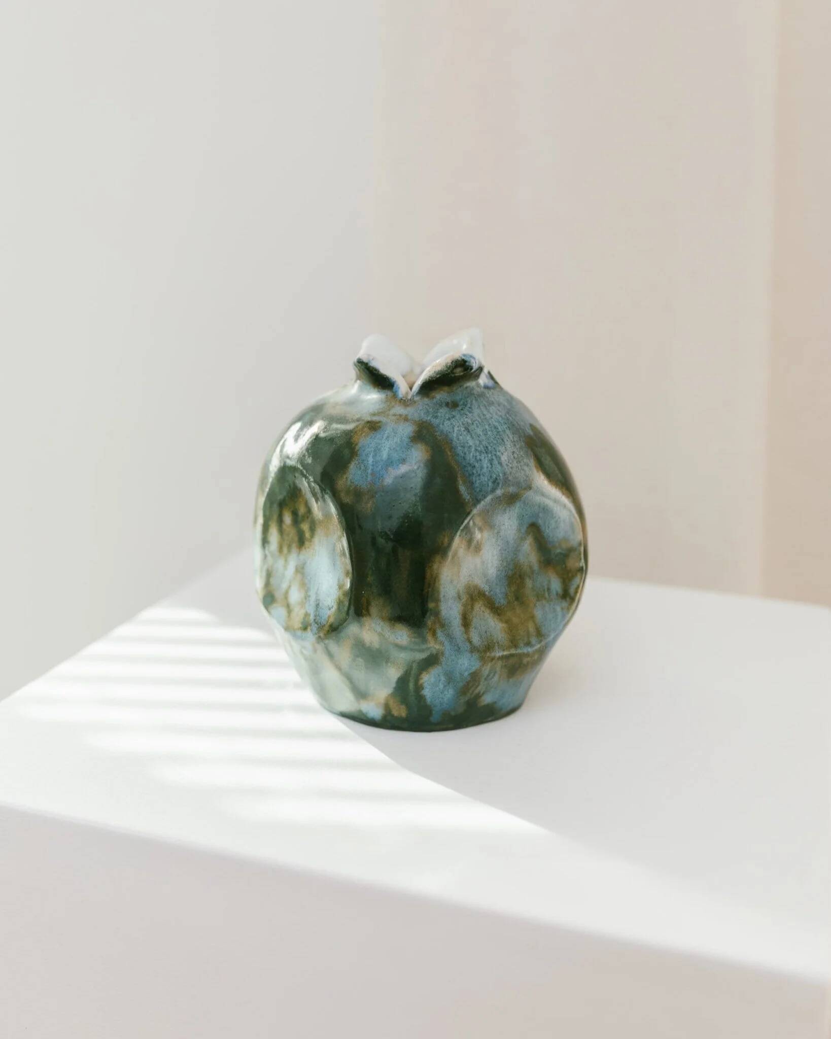 Ceramic vase - Handmade in Italy - Studio pottery - 1970s