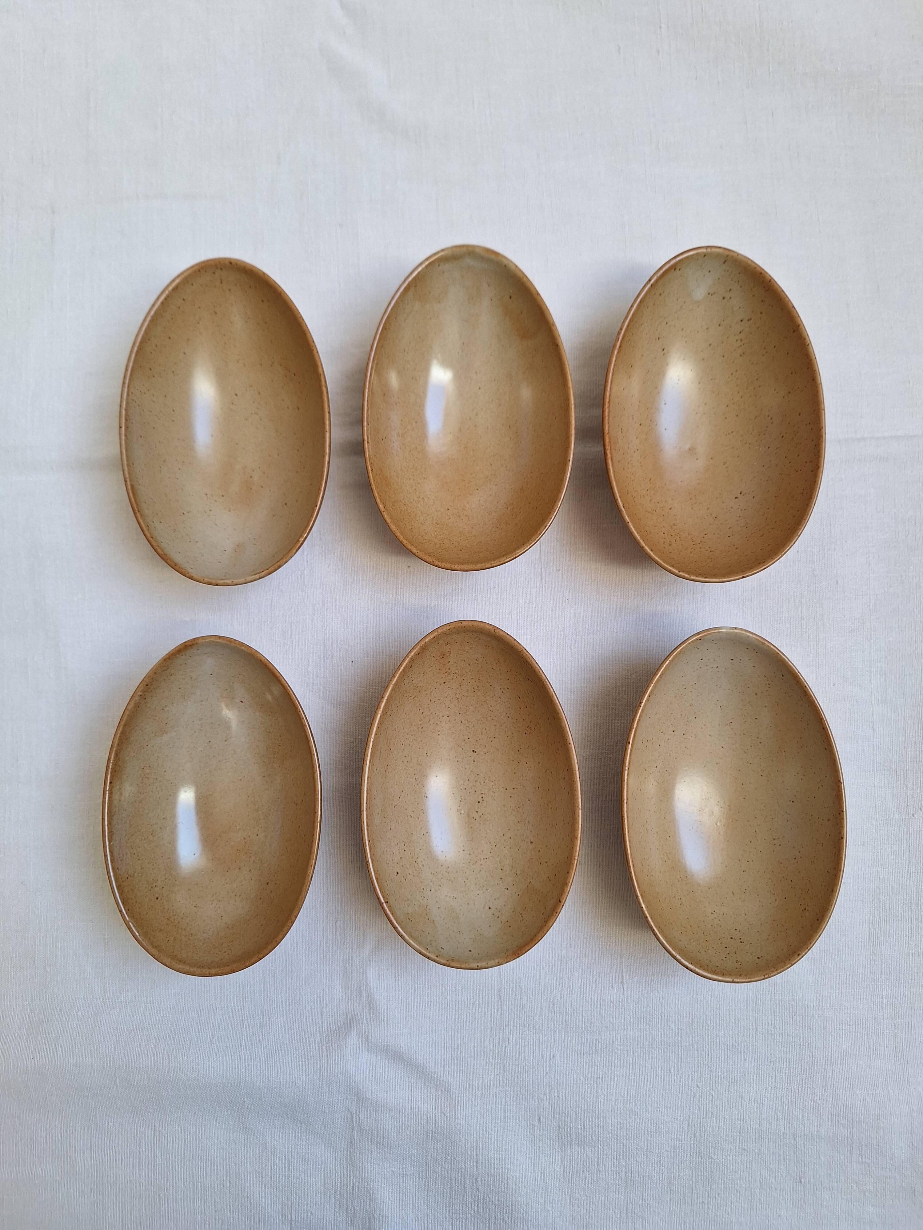 Vintage village stoneware ramekin