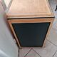 Chest of 4 drawers 40s feet compass raw wood and darjeling color