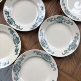 22 plates Lutece Longchamps