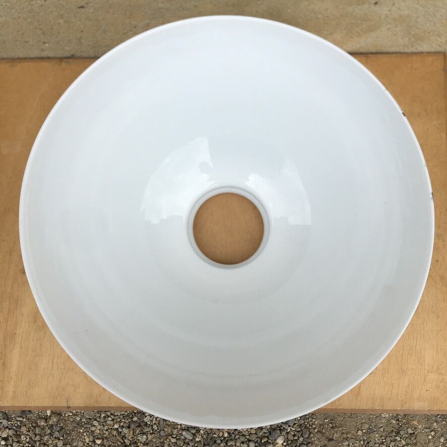 Green opaline lampshade