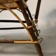 Folding rattan chaise longue 1900
