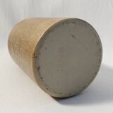 Bottle of vintage German beer MKM in brown stoneware 0.5L