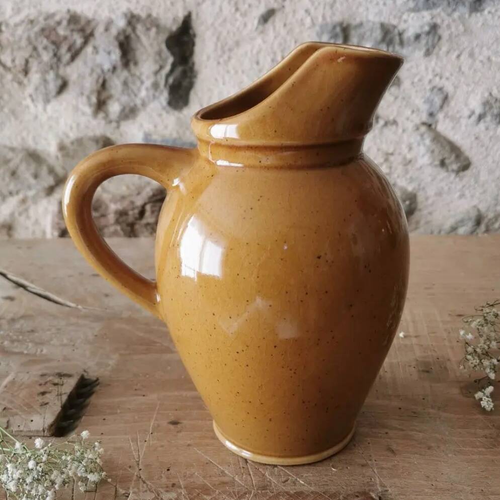 Vintage Digoin Pitcher