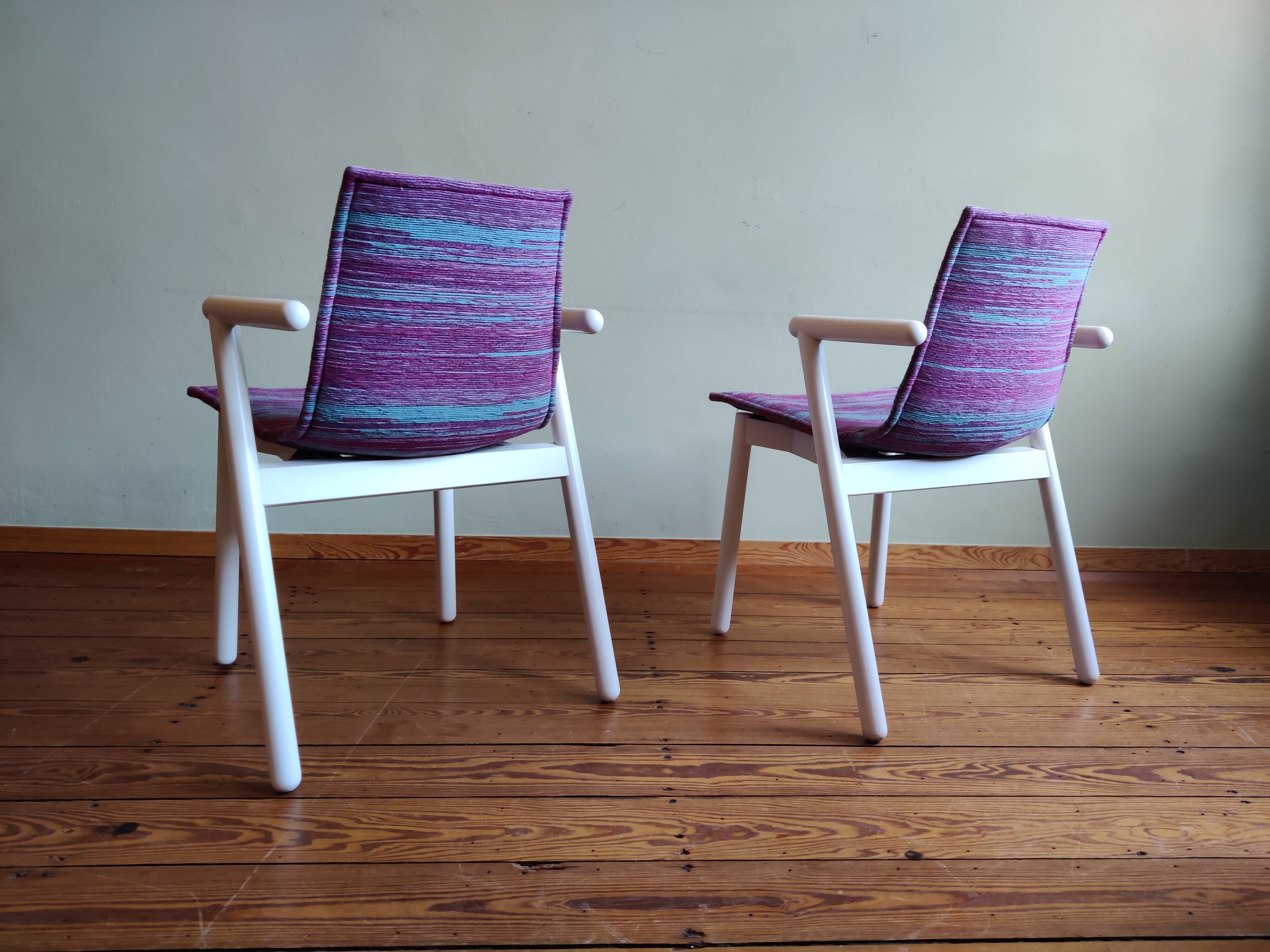 Chaises de salle à manger italienne "Villabianca" de Vico Magistretti pour Cassina