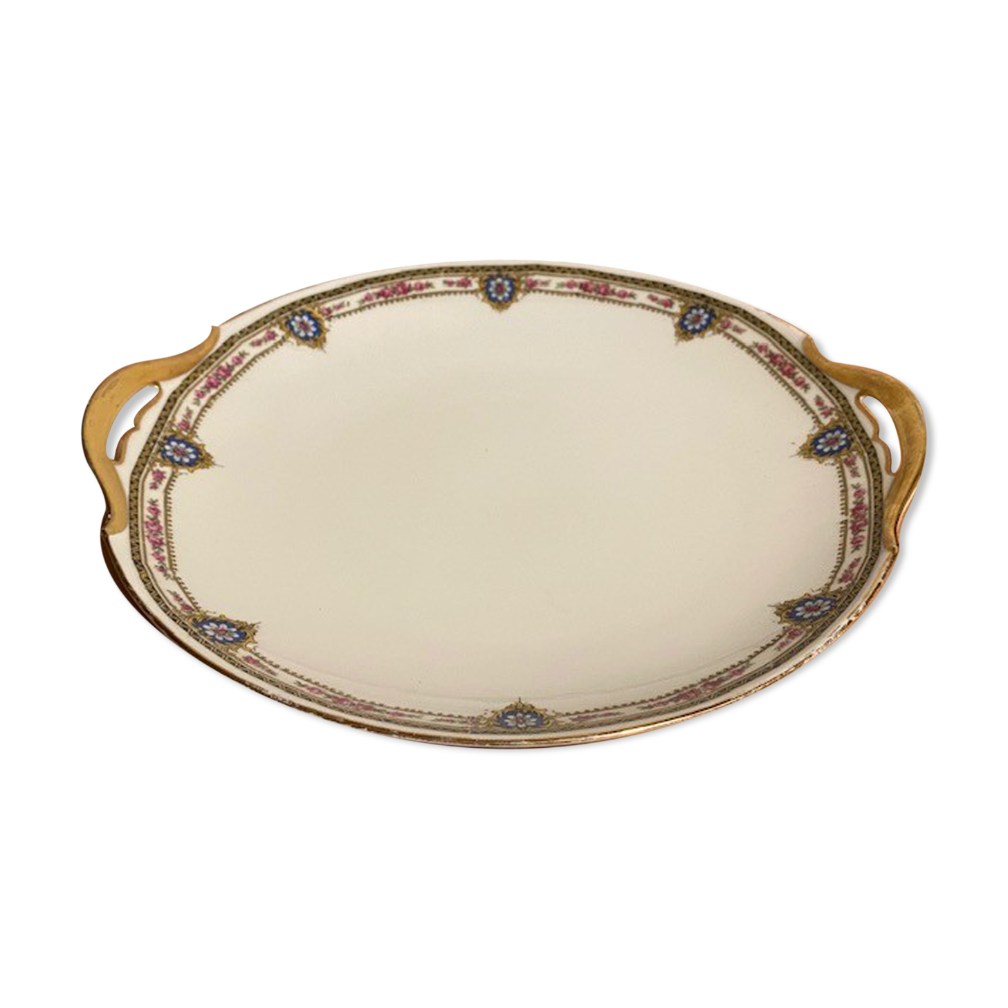 Limoges Porcelain Plate-Plate