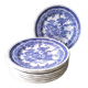 8 Dessert plates Lunéville Tradition KG Special Grand Feu