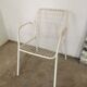 Emu chair, rio, in white metal mesh