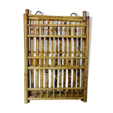 Wall mail holder bamboo mail storage 50s