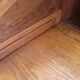 American desk with oak curtain