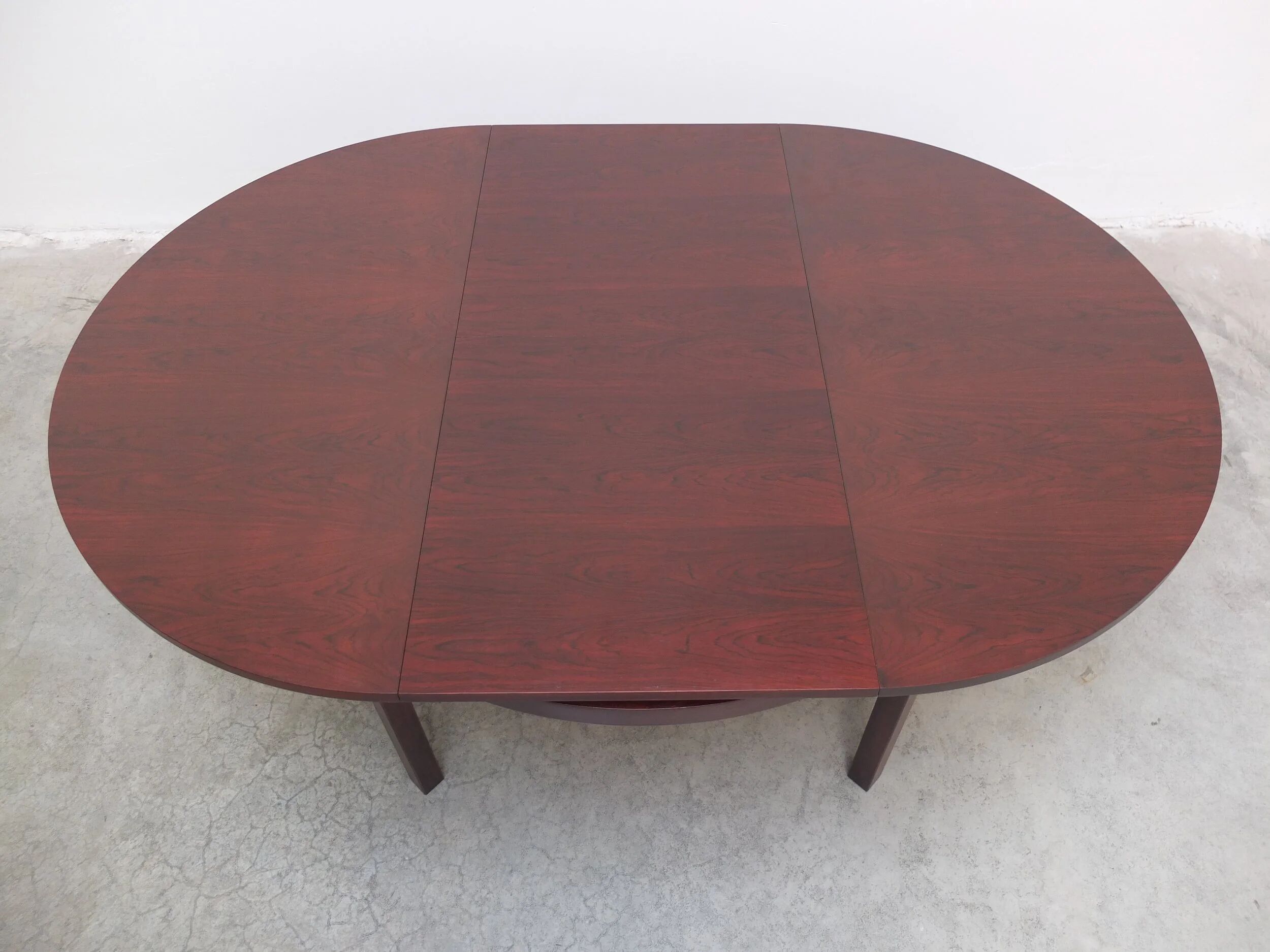 Round to oval extendable dining set by Alfred Hendrickx for Belform, 1960s