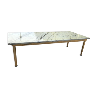 Table basse marbre italien 1970