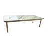 Italian marble coffee table 1970