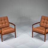 Set of Model 118 armchairs in rosewood by Grete Jalk for France & Son, 1960s