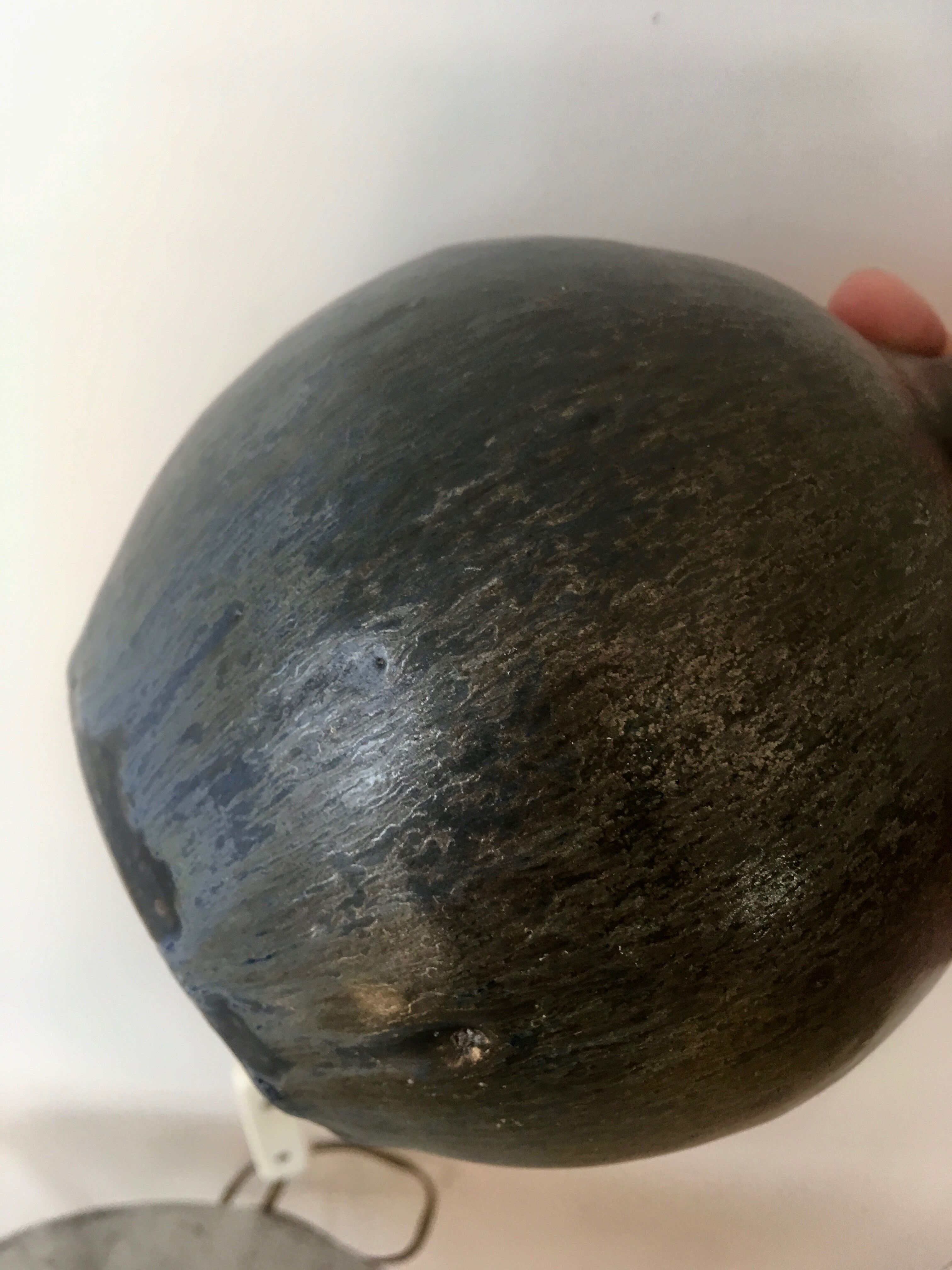 Ceramic lamp foot by André Bodin