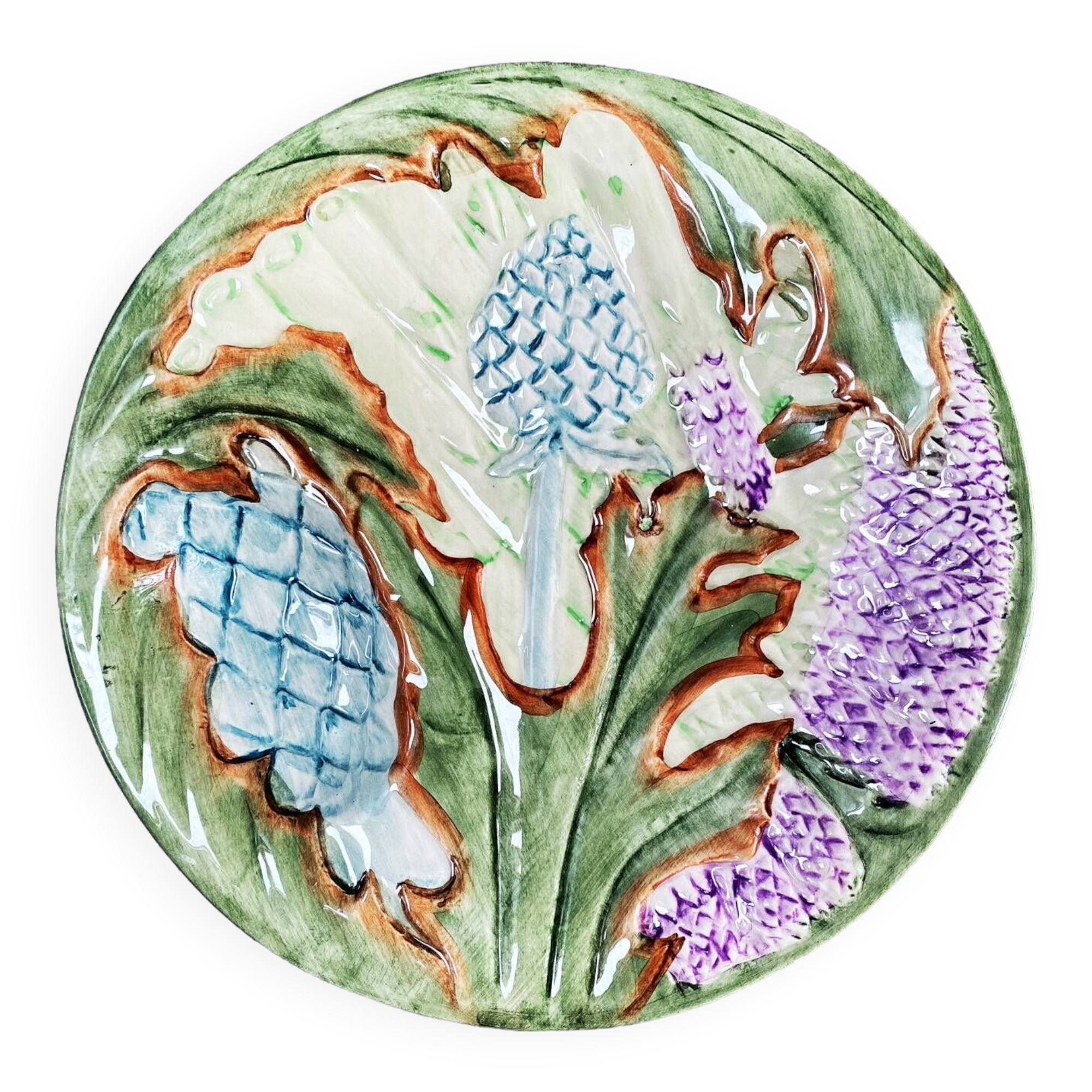 Asparagus barbotine plate