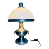 Metal Mushroom Table Lamp By Dijkstra Lampen, The Netherlands, 1960S