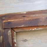 Gilded wood frame