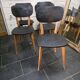 5 chaises vintage des années 60