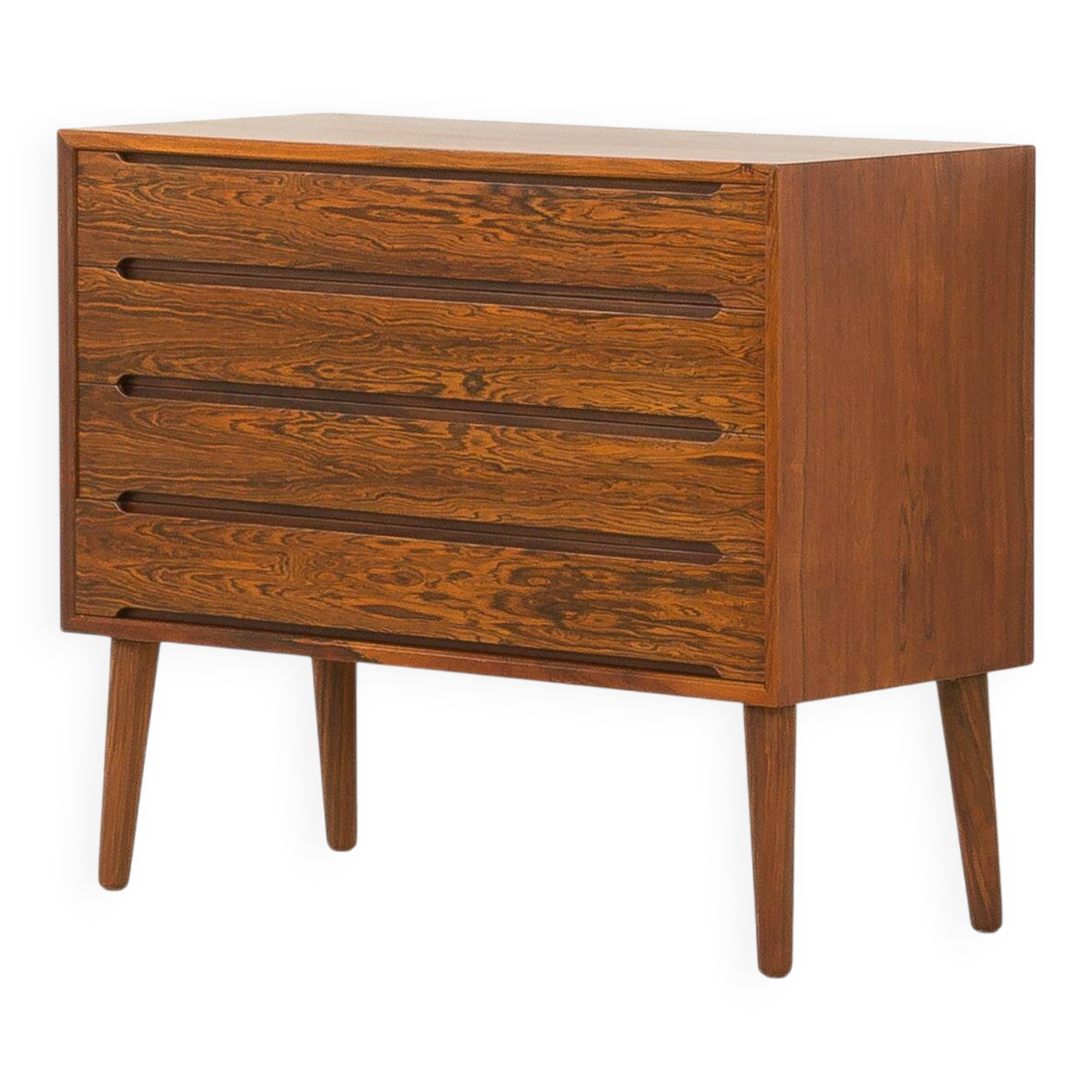 Scandinavian minimalist rosewood chest
