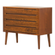 Scandinavian minimalist rosewood chest