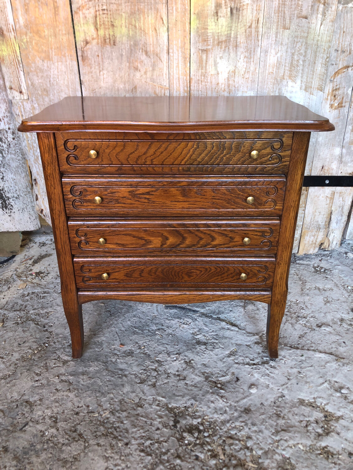 Worker chest of drawers 3 drawers vintage