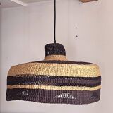 Large Boga woven pendant light (Ghana)