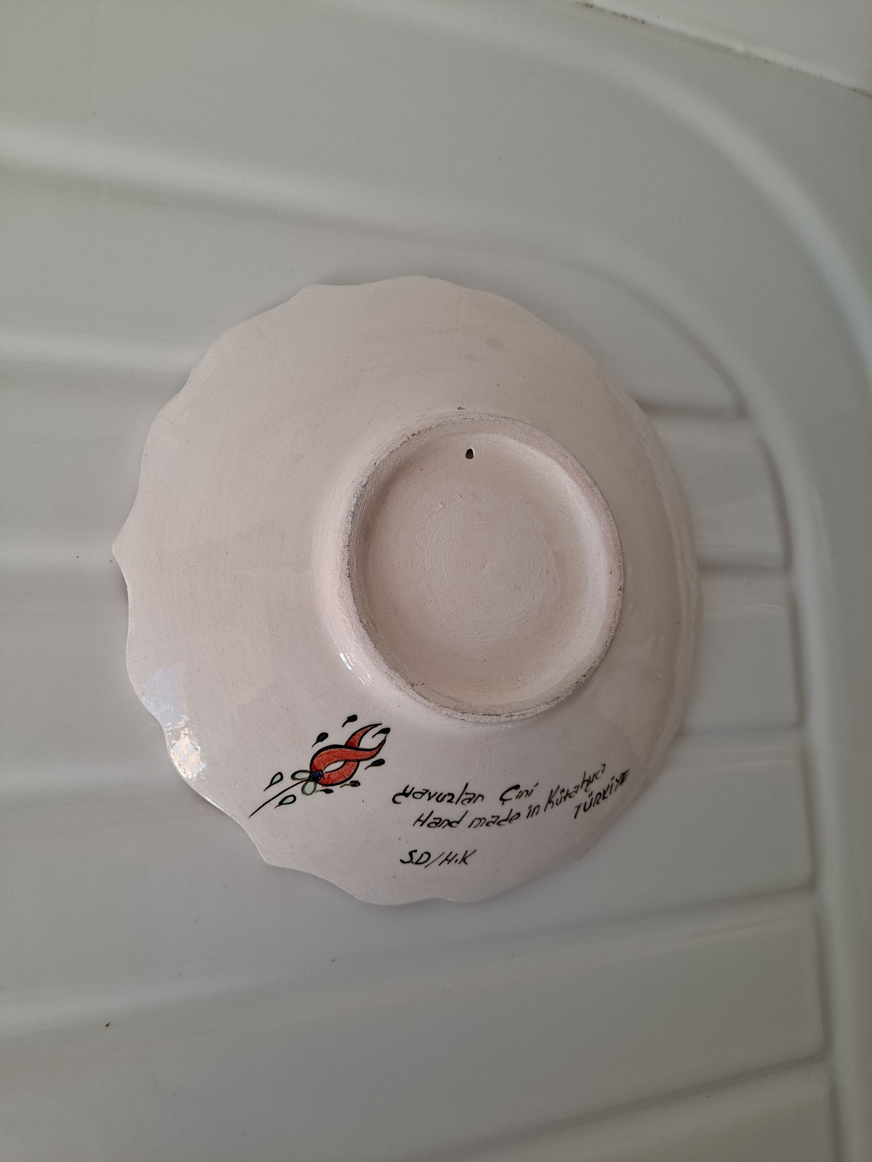 Turkish plate Kütahya