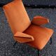 Fauteuil vintage moderniste restauré