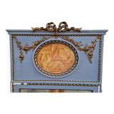 Overmantel mirror in its own juice