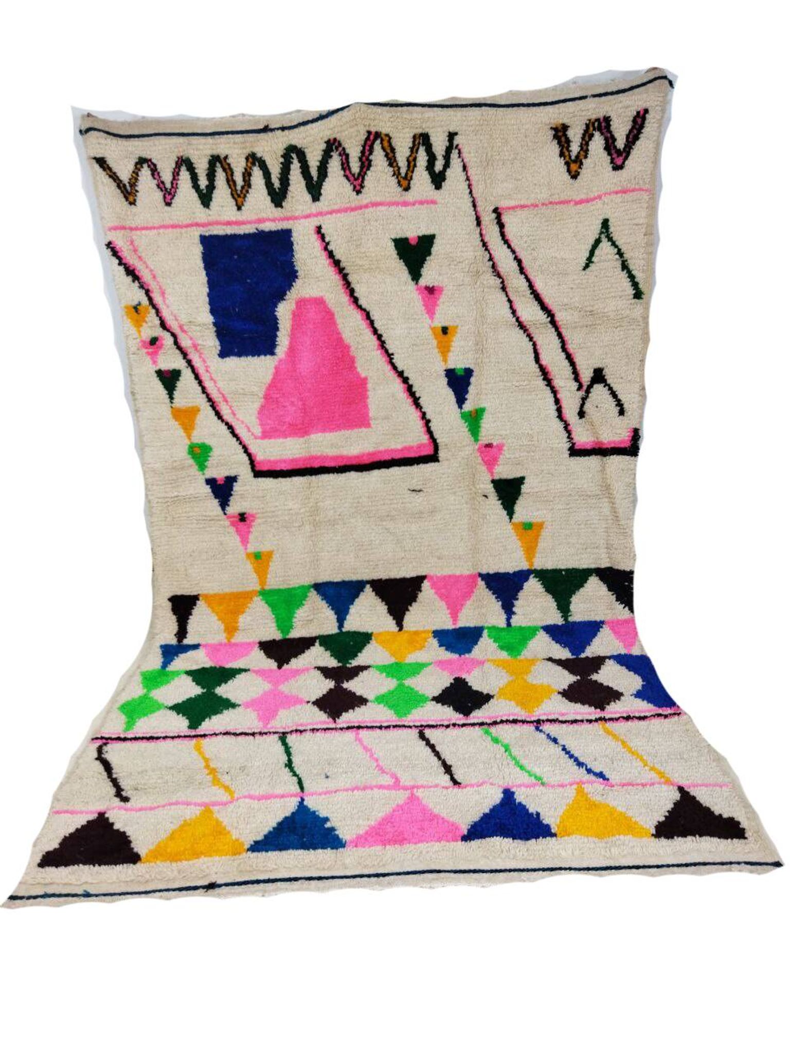 Handmade Moroccan Berber rug 300 x 190 cm