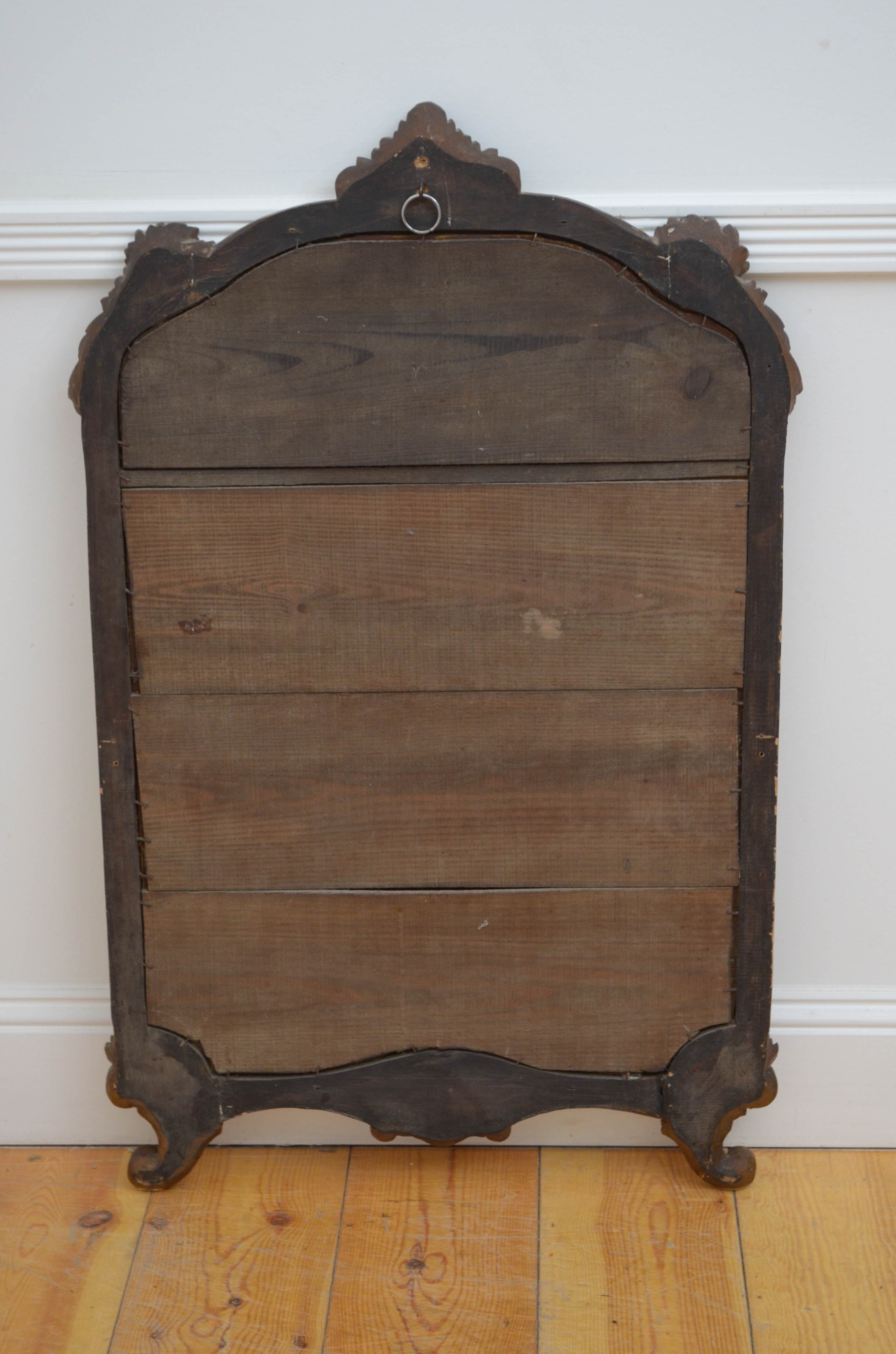 Giltwood wall mirror