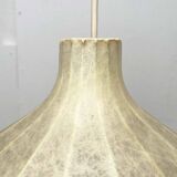 Modern mid-century Cocoon pendant lamp by Friedel Wauer for Goldkant Leuchten, 1960s.