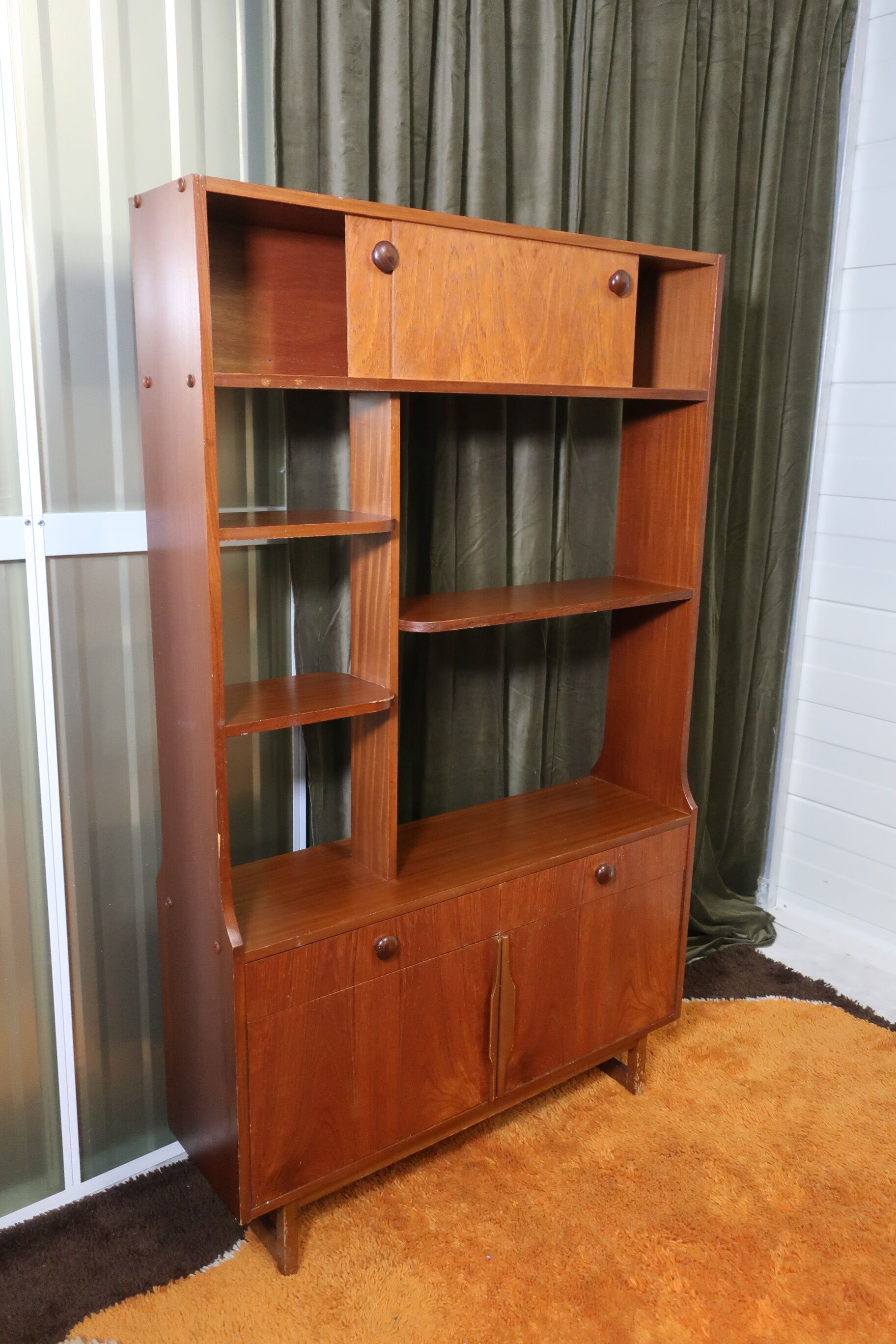 Teak library of the 1960s