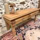 Nice vintage low wooden furniture.