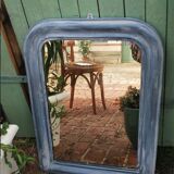 Old patinated mirror - 71x53cm