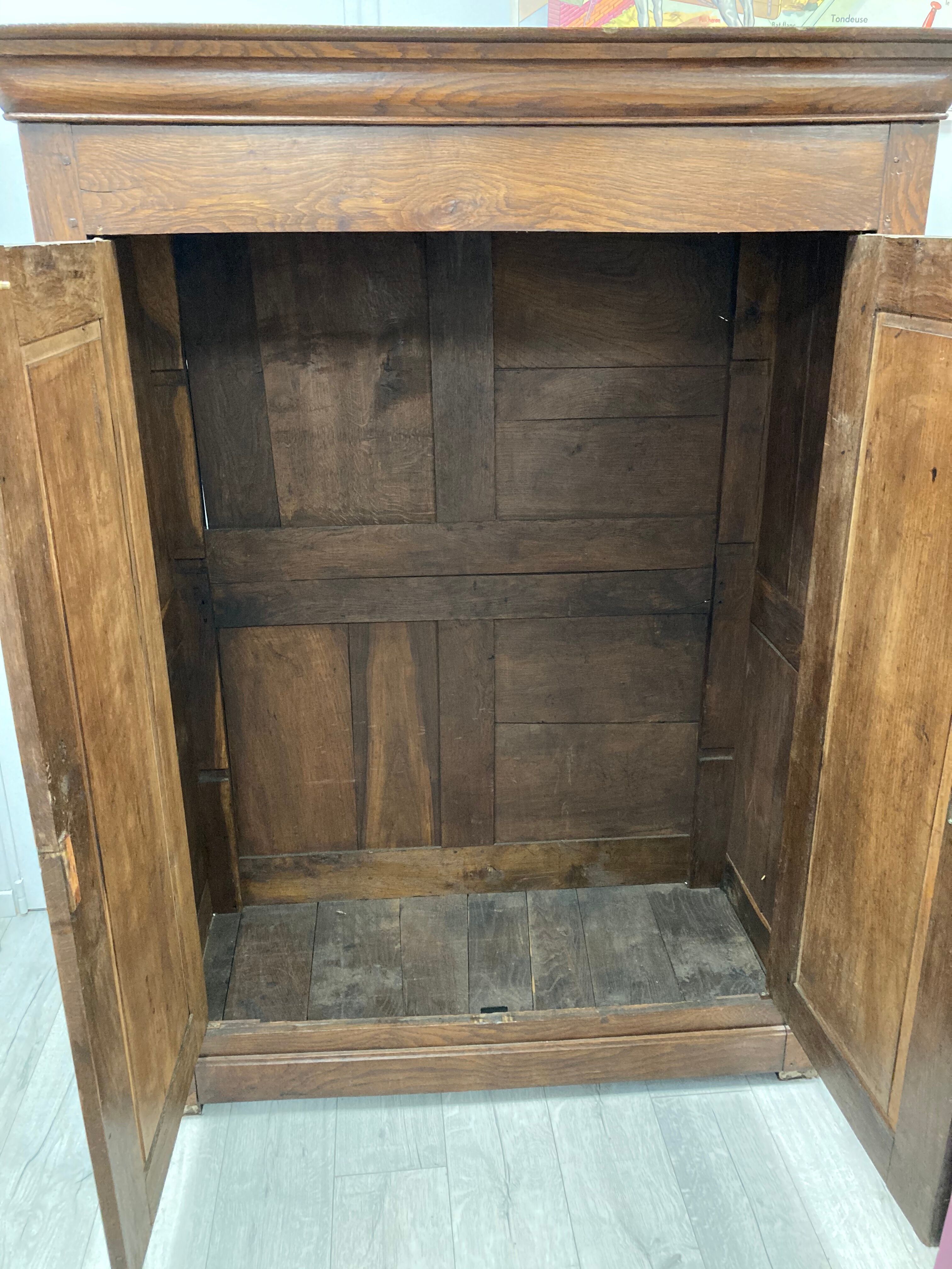 Solid oak cabinet