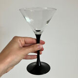 Set of 9 martini glasses