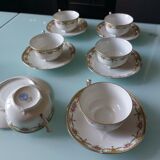Porcelain cups Raynaud Limoges
