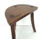 Tripod wood stool