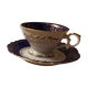 Cup with blue RW Bavaria saucer
