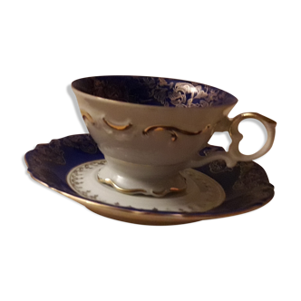 Cup with blue RW Bavaria saucer