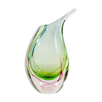 Murano glass vase by Michèle Onesto