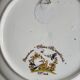 Old plate reproduction Old Moustiers 70s decorations Moustiers