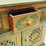 Indian Antique Cabinet with Carvings