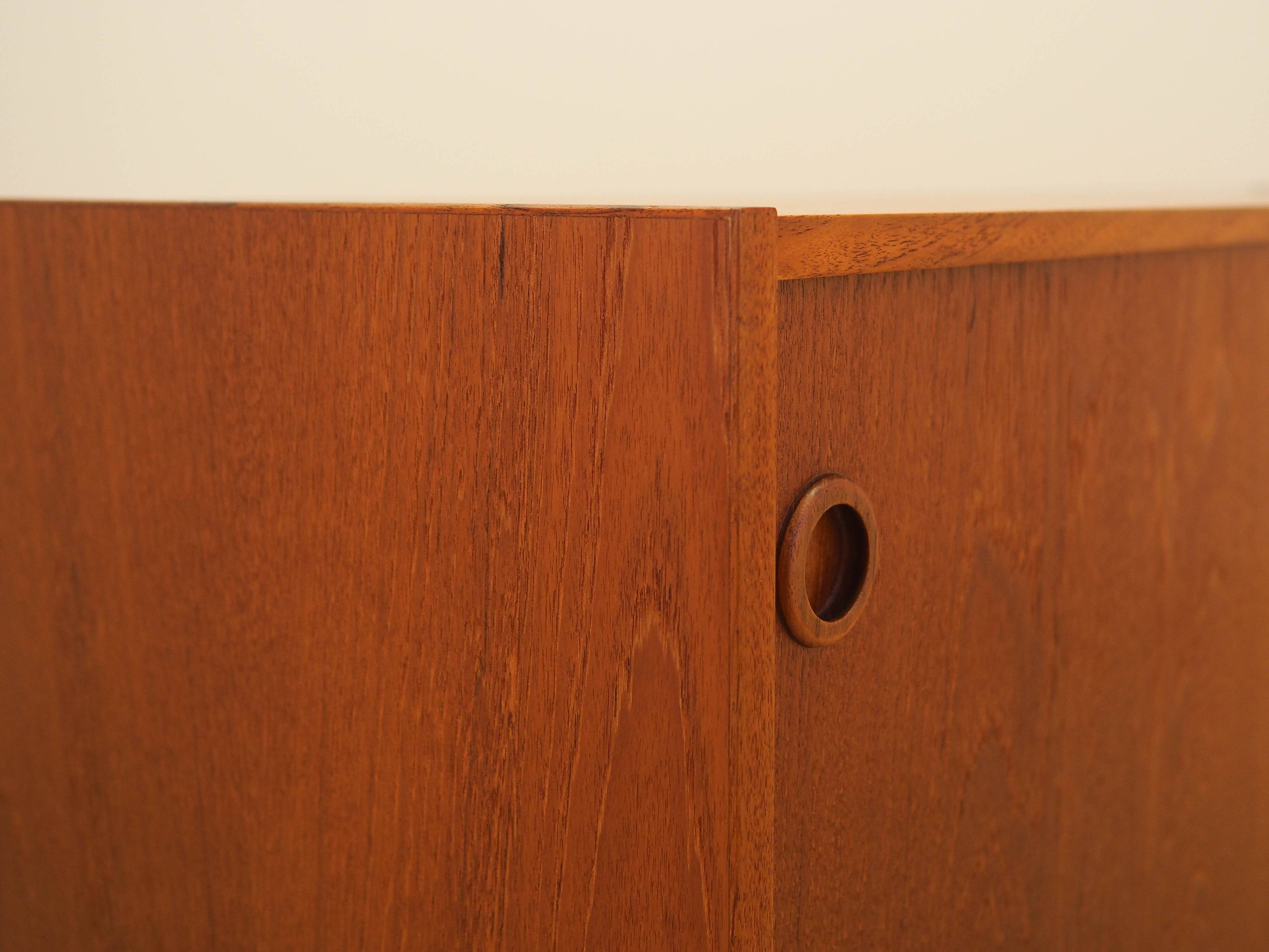 Teak sideboard, Danish design, 1970s, made in Denmark