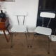 Paire de chaises en formica