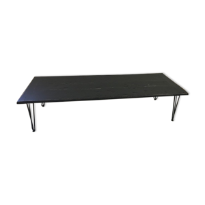 Table basse noire
