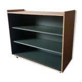 Bookcase on wheels vintage
